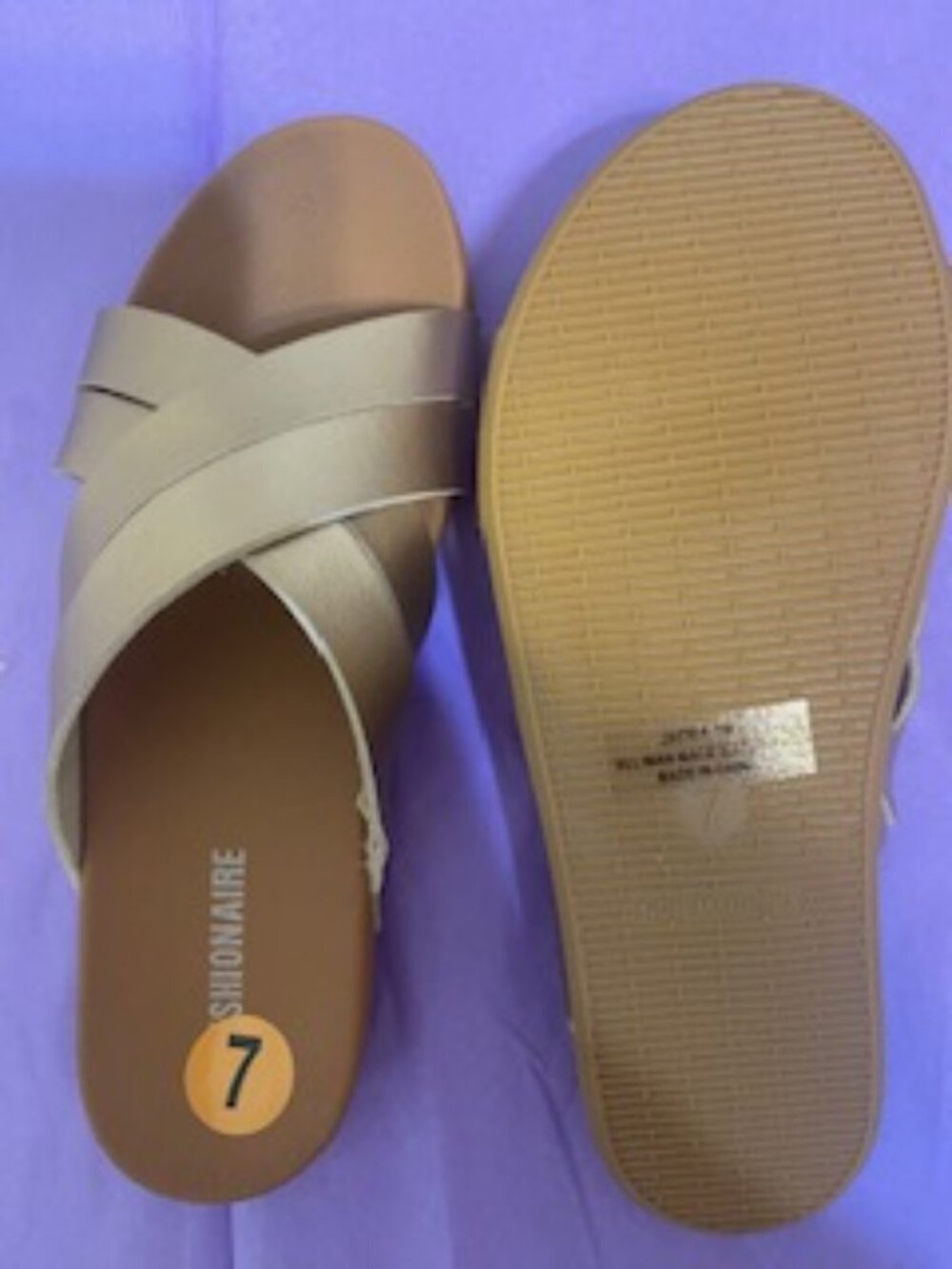 Women's size 7 - Cushionaire Sandals - BRAND NEW
